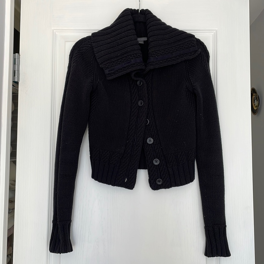 Armani Exchange Chunky Button Sweater